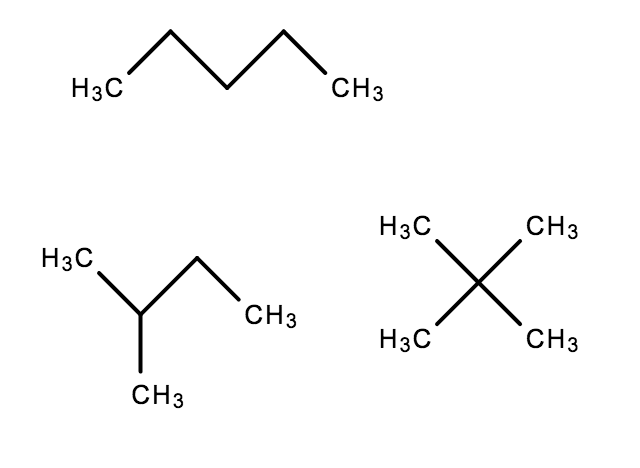 Isomers Of C5h12